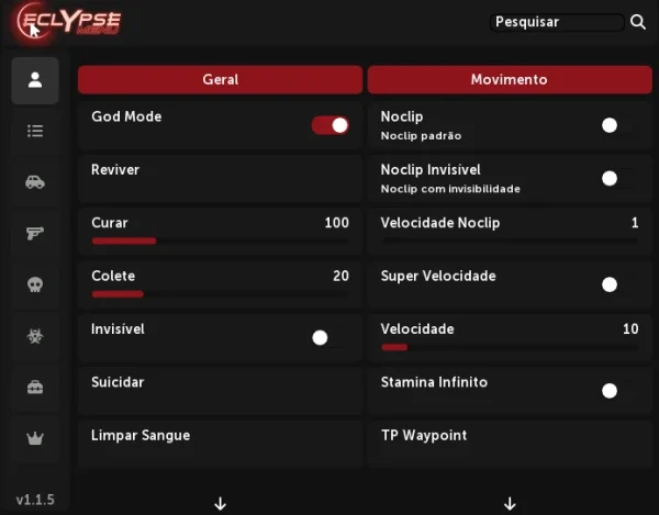 ECLYPSE MENU MENSAL SEM REDENGINE (PRA QUEM JÁ TEM O EXECUTOR REDENGINE) - Image 3