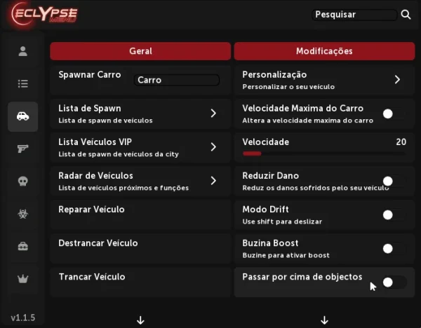 ECLYPSE MENU MENSAL SEM REDENGINE (PRA QUEM JÁ TEM O EXECUTOR REDENGINE) - Image 4